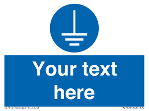 Custom Connect to Earth Sign